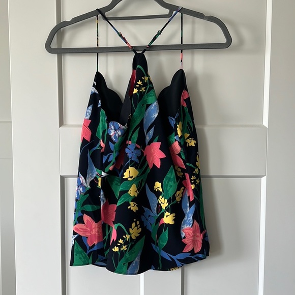 J Crew Factory cami. Navy/floral. Size 0. NWT. - Picture 2 of 4
